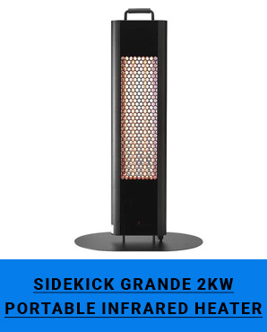 Shadow Sidekick Grande 2kW Portable Infrared Heater